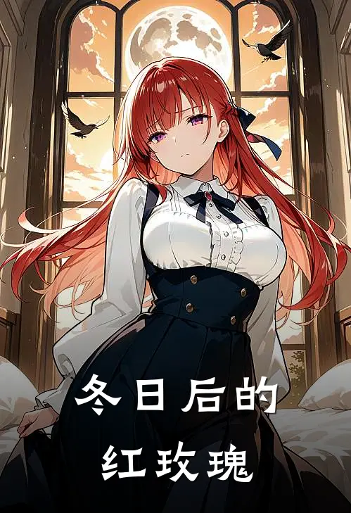 冬日后的红玫瑰