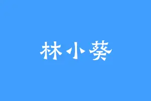 林小葵