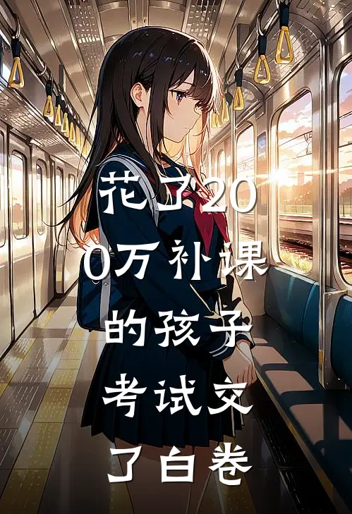 花了200万补课的孩子，考试交了白卷
