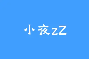小夜zZ