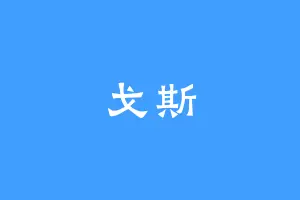 戈斯