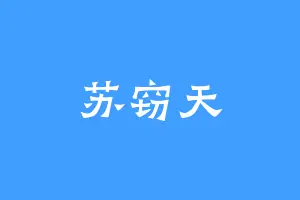 苏窃天