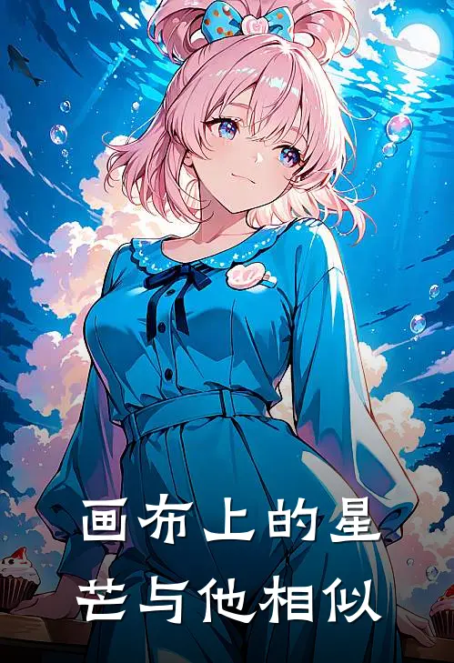 画布上的星芒与他相似