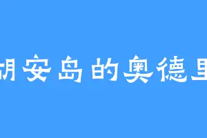 新胡安岛的奥德里奇