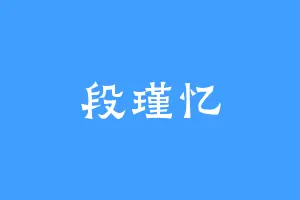 段瑾忆