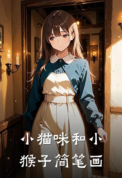 小猫咪和小猴子简笔画