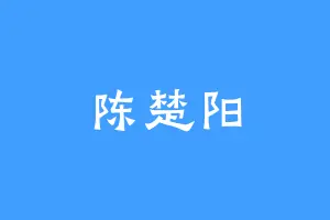 陈楚阳